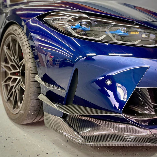 VS Style Dry Carbon Fiber Canards - BMW G80 M3 | G82 M4-Revion Motorsports